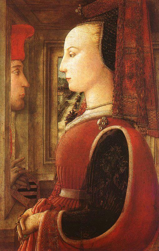Fra Filippo Lippi Portrait of a Man and a Woman China oil painting art